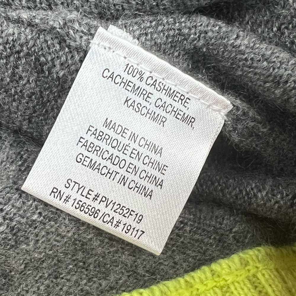 NWT: PRVLG Elbow Cutout Cashmere Sweater - Picture 8 of 10